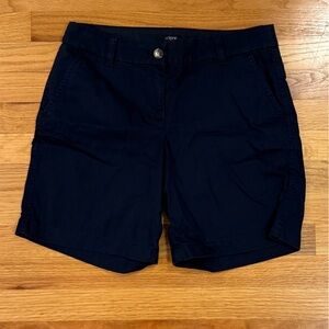 J. Crew Women’s 7 inch Shorts (Navy)